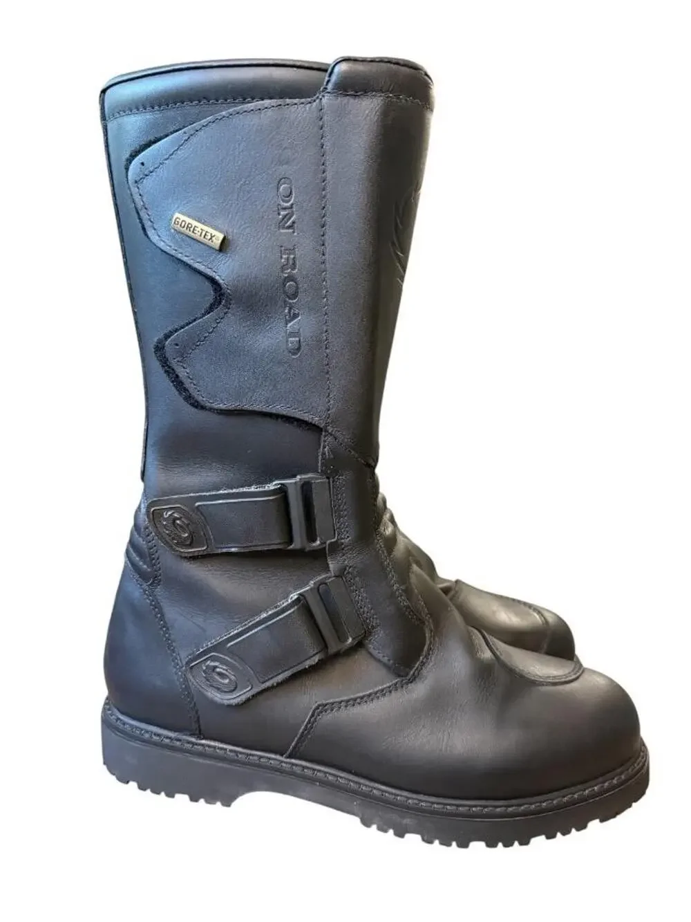 Sidi On Road Gore Tex Motorcycle Touring Boot Men size 9.5 EU 43